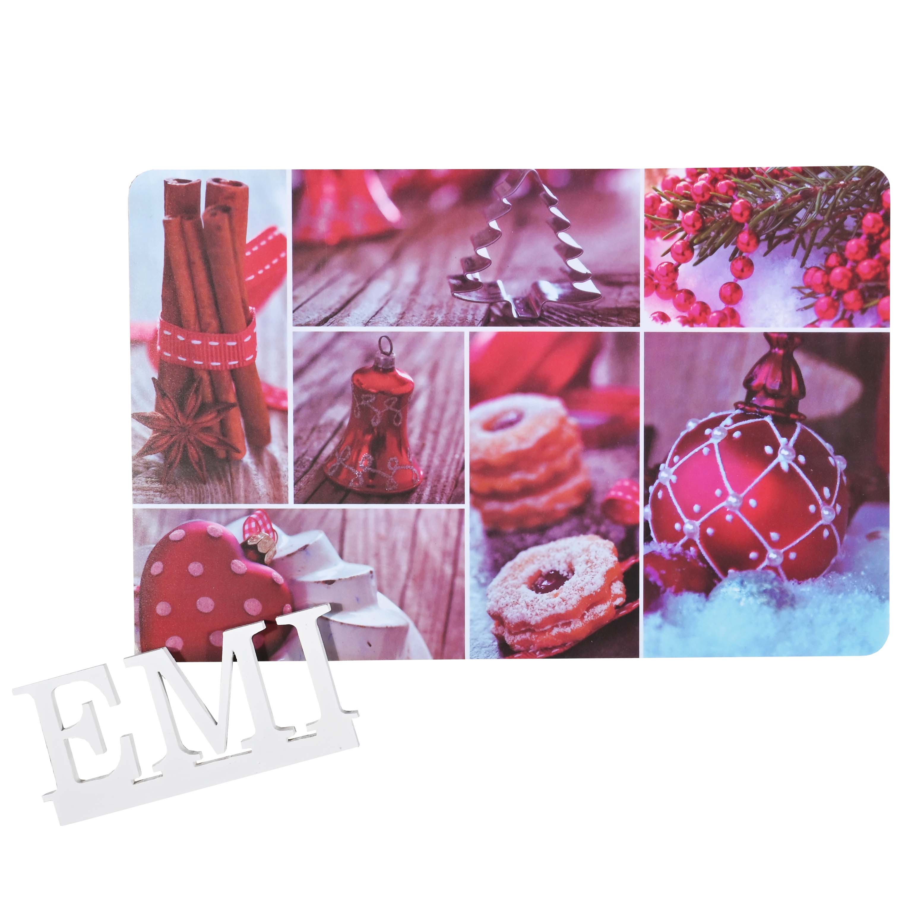 podložka pod tanier vianoce