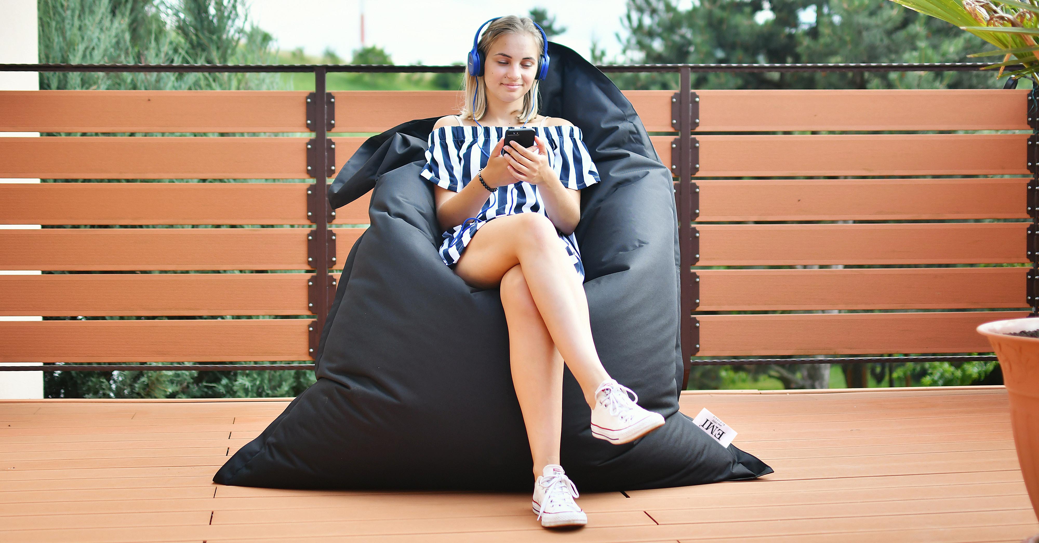 nepremokavy sedaci vak