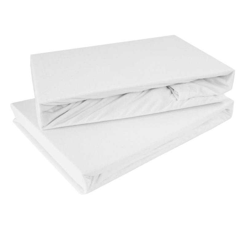 biela plachta do postieľky