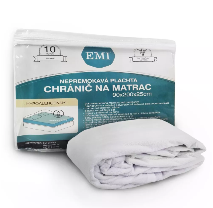 nepremokavá plachta s gumičkou