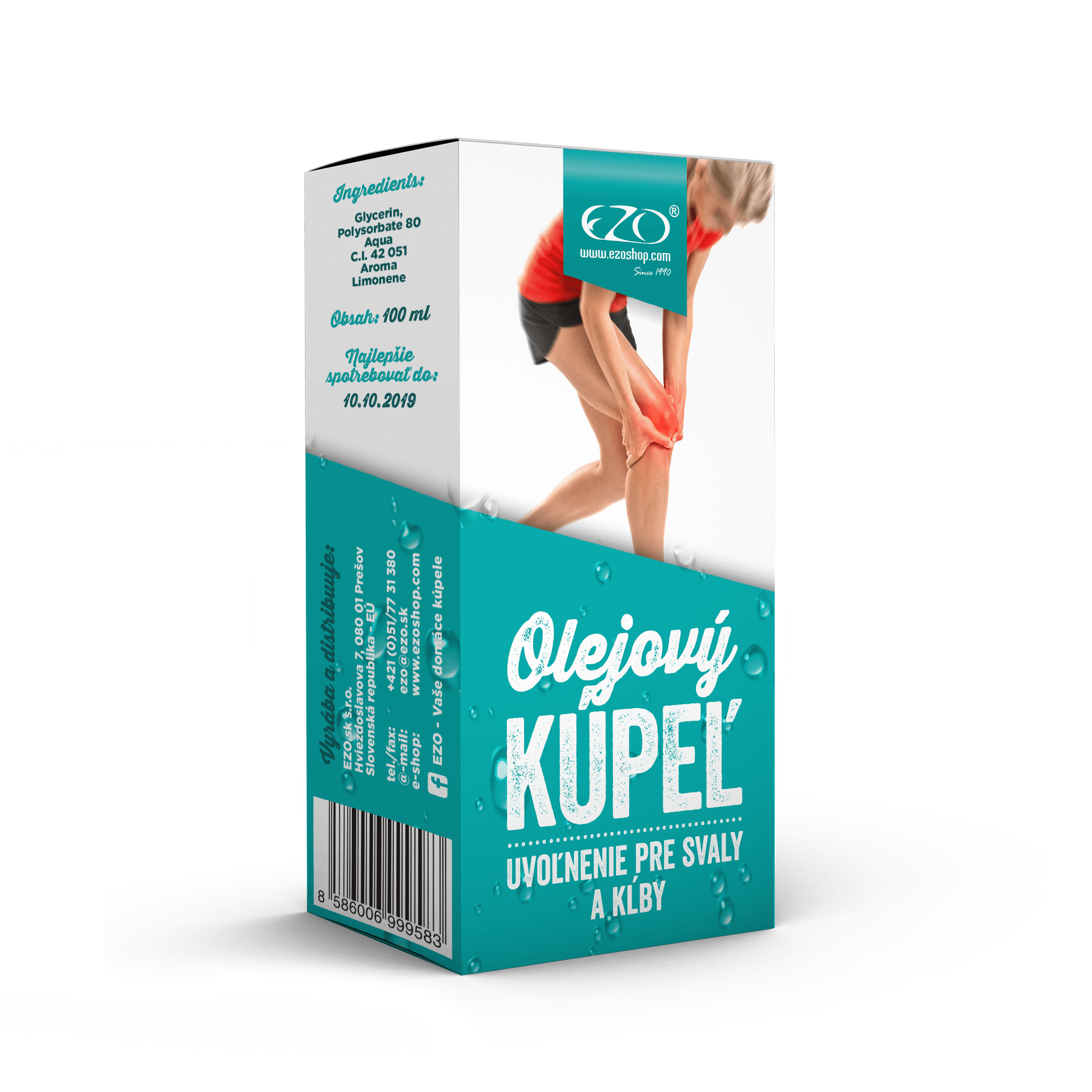 olej do kúpeľa na uvoľnenie