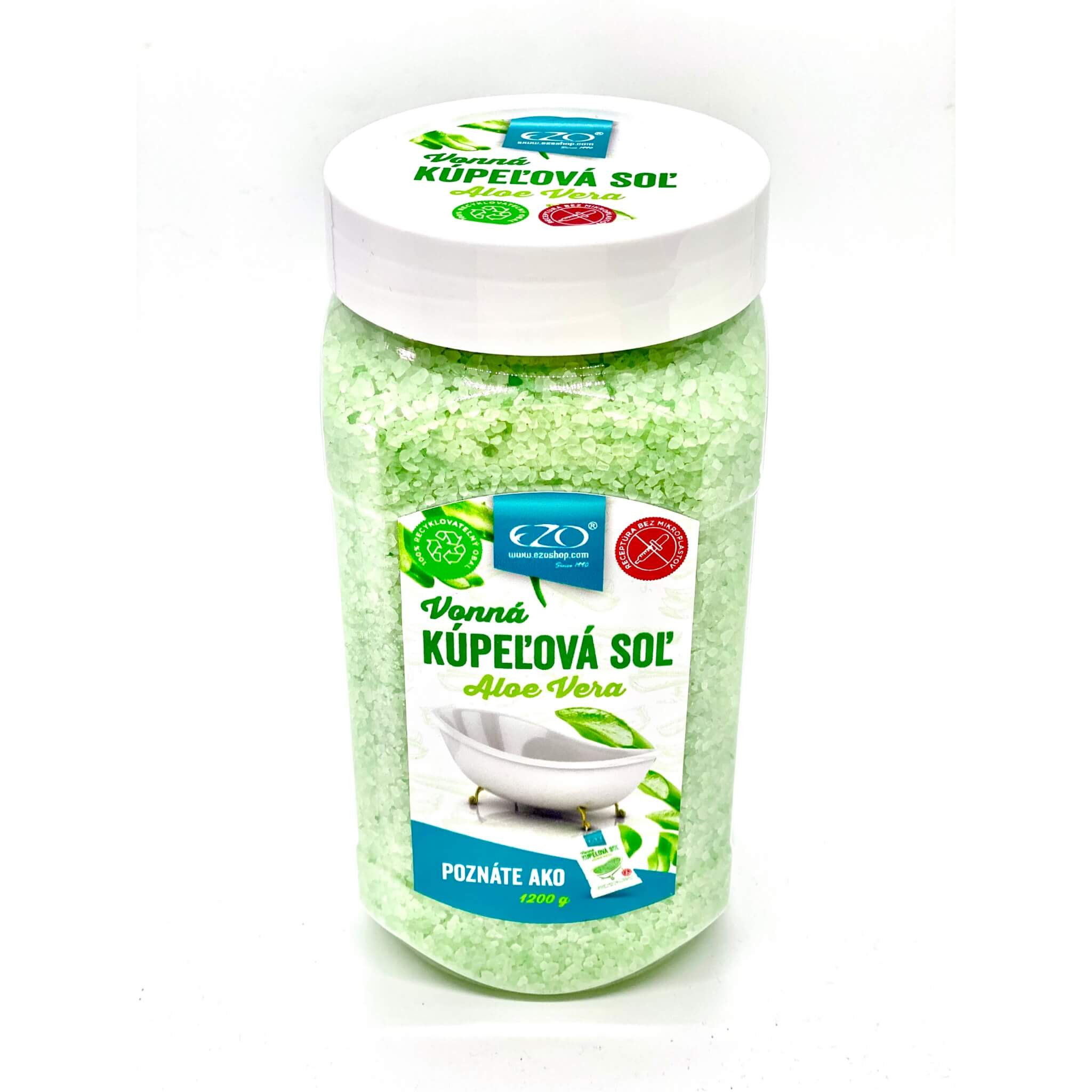 soľ do kúpeľa aloe vera EZO