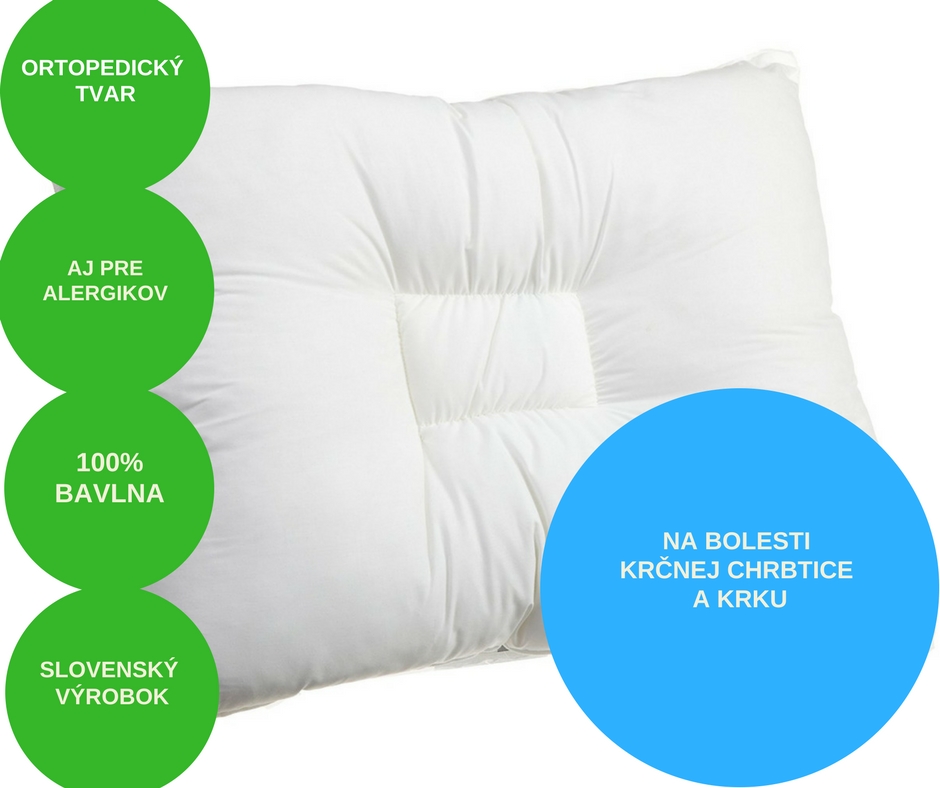 ORTOPEDICKY VANKUS COMFORT PILLOW