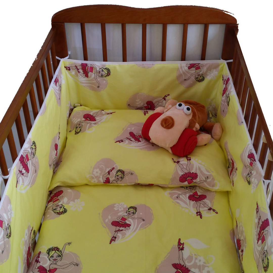 mantinel okolo celej detskej postielky