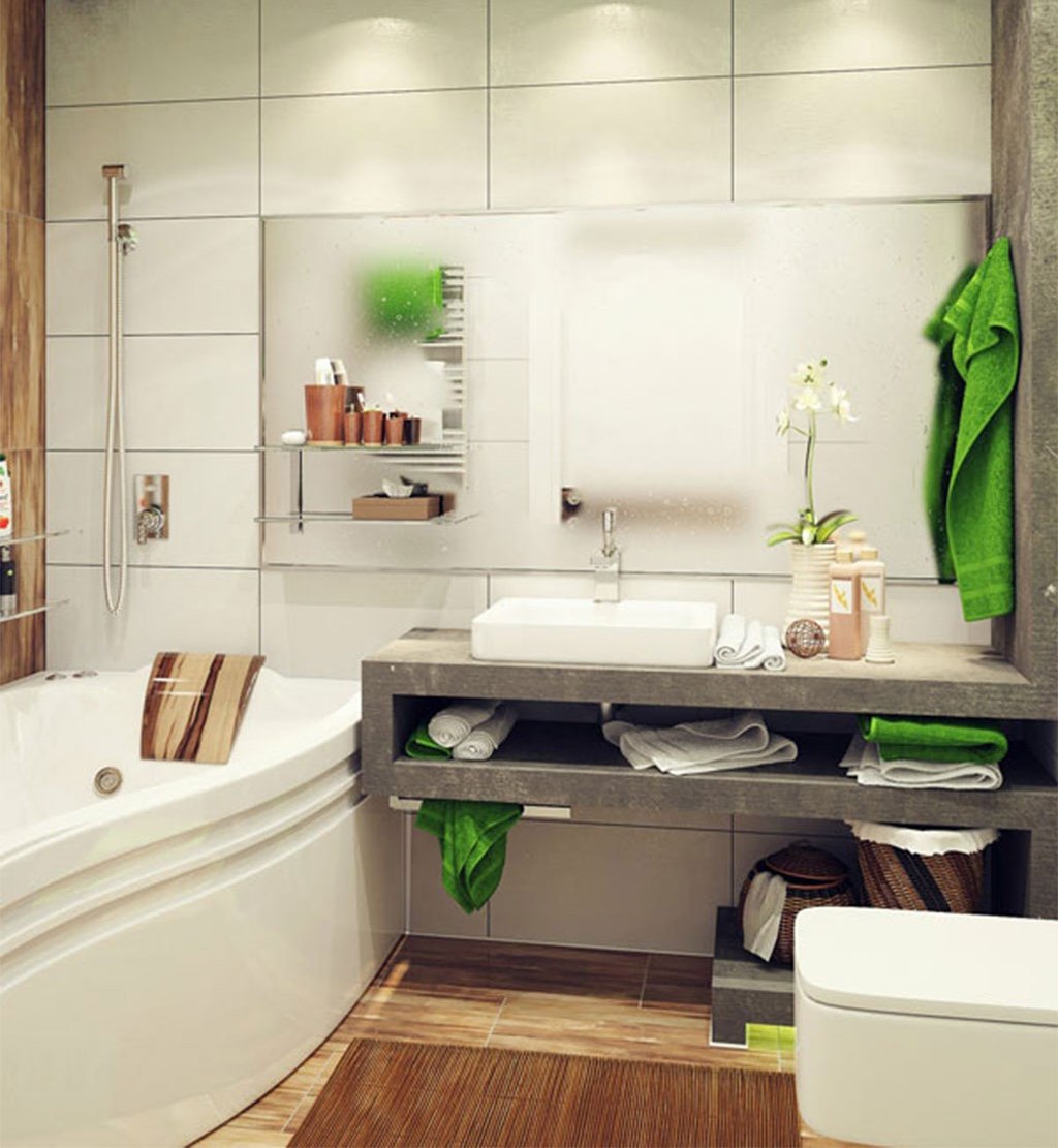 bavlneny uterak zeleny